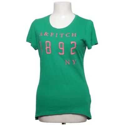 T-shirt (Grön) från Abercrombie & Fitch Bomull, Polyester