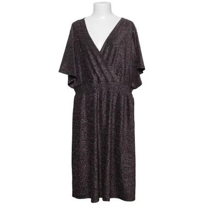 Robe (Noir, Rose, Argent) de MyWear Woman Élasthane, Fibre métallique, Polyester
