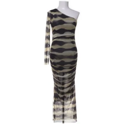 Maxi jurk (Groen, Zwart, Wit) van Zara Polyester, Elastaan
