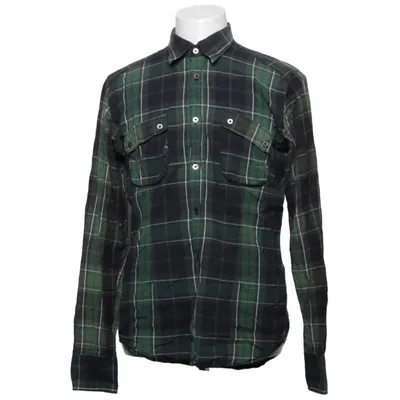 Skjorta (Grön, Svart, Vit) från Wrangler Bomull