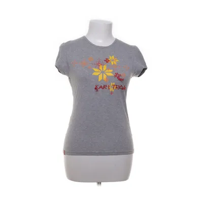 T-shirt (Grå, Flerfärgad) från Kari Traa Bomull, Elastan