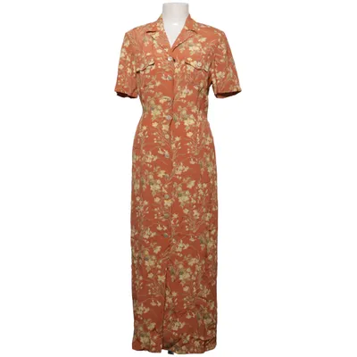 Skjortekjole (Orange, Flerfarvet) fra Windsor Viscose