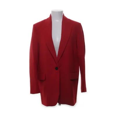 Blazer (Rood) van Zara Polyester, Viscose