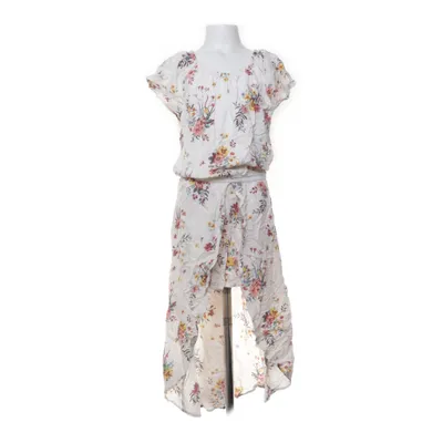 Dress (White, Multicolored) from Lindex Kids Cotton, Viscose