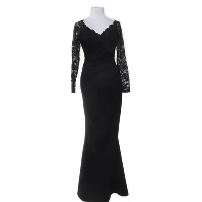 Aftonklänning (Svart) från Goddiva Elastan, Nylon, Polyester