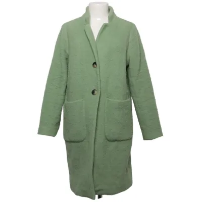 Manteau (Vert) de More & More Polyester, Laine