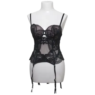 Korsett (Svart) från Rebecca Mir x Hunkemöller Elastan, Polyamid, Polyester