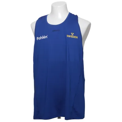 Sports tank top (Blue) from Craft Elastane, Recycled polyester
