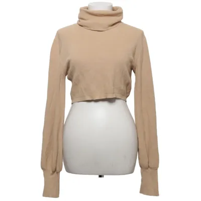 Pul à col roulé (Knitted Cropped Polo Sweater) de Chloé B x NA-KD Coton