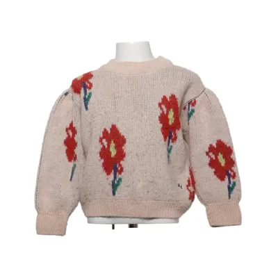 Sweater (Beige, Multicolored) from Bobo Choses Acrylic, Polyamide, Viscose, Wool