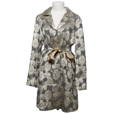Manteau (Gris, Beige) de Schumacher Acétate, Acrylique, Fibre métallique, Polyester