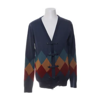 Kofta (Blå, Flerfärgad) från Humör Akryl, Ull