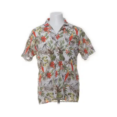 Korte mouwen shirt (Wit, Meerkleurig) van John Henric Katoen