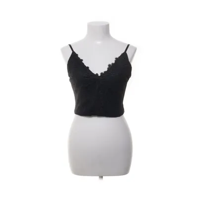 Crop top (Svart) från Bik Bok Elastan, Polyester