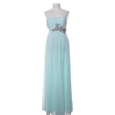 Aftonklänning (Turkos) från NLY Eve Polyester