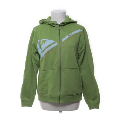 Hættetrøje (Grøn, Blå) fra Quiksilver Bomuld, Polyester