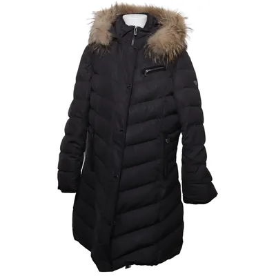 Down coat (Black) from Saki Down, Feather, Polyester
