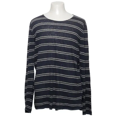 Langarmshirt (Blau, Weiß) von Nudie Jeans Leinen