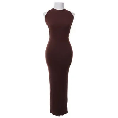 Maxi jurk (Bruin) van Chiquelle Polyester, Viscose