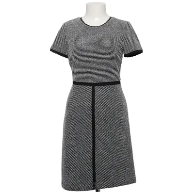 Robe (Noir, Blanc) de Karl Lagerfeld Fibre métallique, Nylon, Polyester