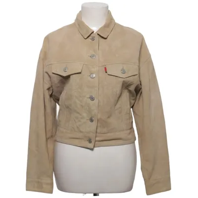 Læderjakke (Beige) fra Levi's Premium Polyester