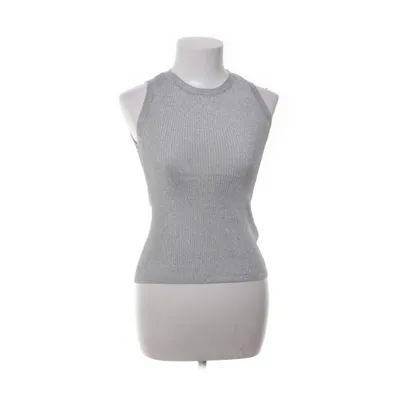 Top (Sølv) fra Gestuz Viscose, Polyester