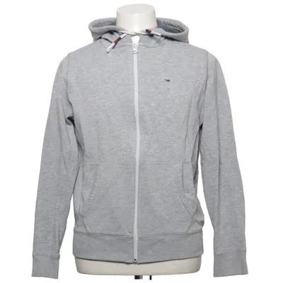 Huvtröja (Grå) från Tommy Hilfiger Jeans Bomull, Polyester