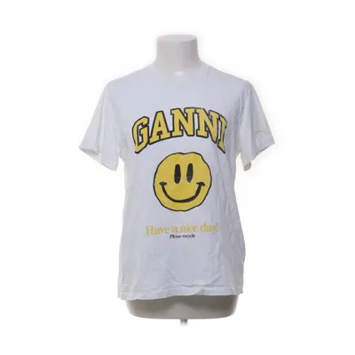 T-shirt (White) from Ganni Organic cotton