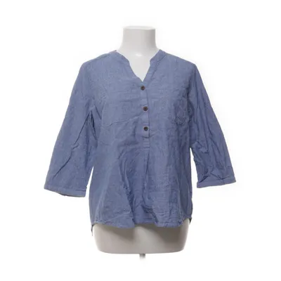 Top (Blauw) van Isolde Katoen