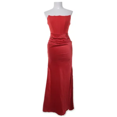 Evening gown (Red) Elastane, Polyester