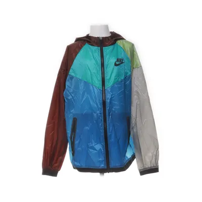 Træningsjakke (Blå, Flerfarvet) fra Nike Nylon, Polyester