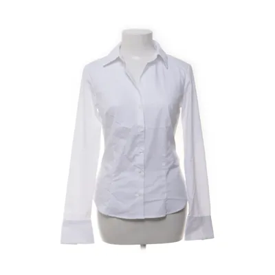 Shirt (White) from Stradivarius Cotton, Elastane, Polyester