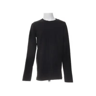 Långärmad t-shirt (Svart) från Hema Ekologisk bomull, Elastan