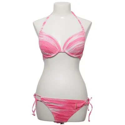 Bikini (Pink, White) from Sunseeker Elastane, Polyamide