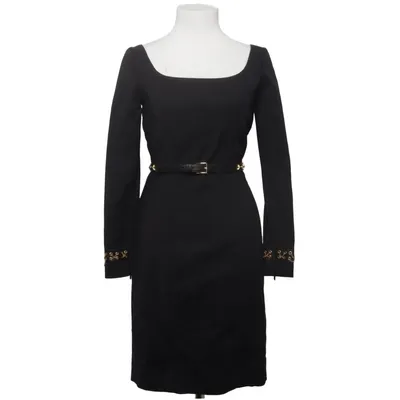 Robe (Noir) de Versus Versace Cuir