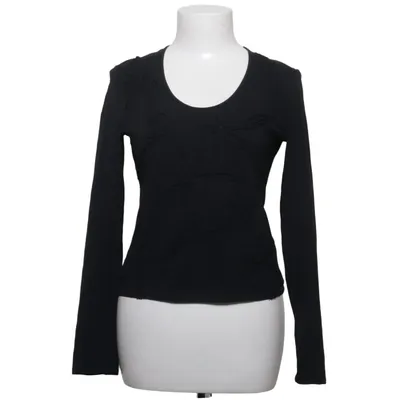 Långärmad t-shirt (Svart) från Just B Bomull, Elastan