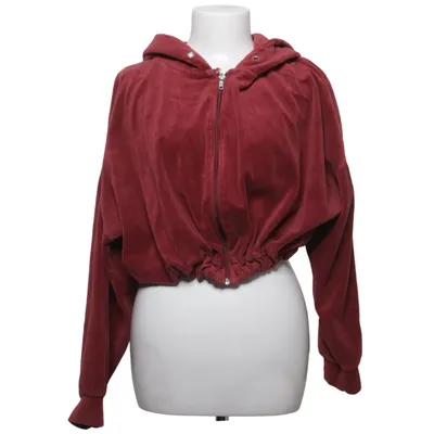 Huvtröja (Röd) från Fashion Nova Bomull, Polyester