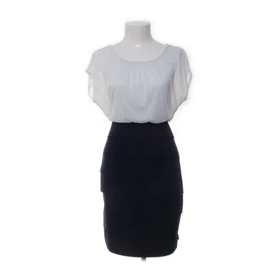Dress (Blue, White) from Enfocus Studio Elastane, Polyester