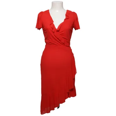 Wrap dress (Asymmetric Frill Mesh Dress) from Kristin Sundberg for NA-KD Elastane, Polyamide, Polyester