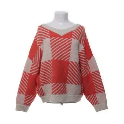 Pullover (Orange, Beige) from Carin Wester Acrylic, Alpaca wool, Elastane, Polyamide, Wool