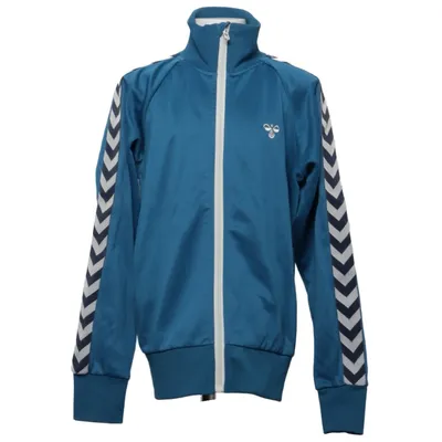 Trainingsjack (Blauw) van Hummel Katoen, Polyester