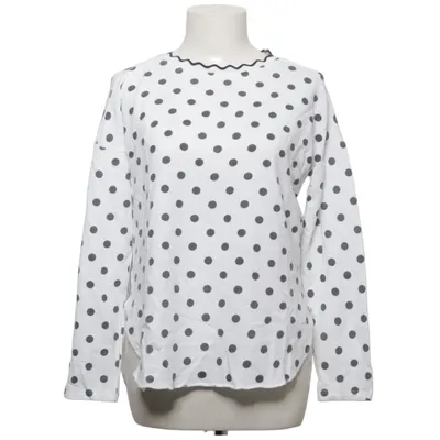 Sweatshirt (Wit, Zwart) van Sfera Casual Katoen, Polyester