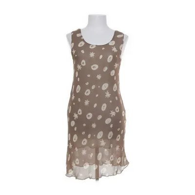Robe (Beige, Blanc) de Please Polyester