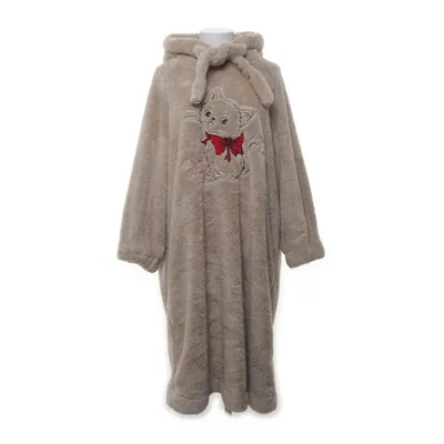 Hood dress (Brown) from Dazy Polyester