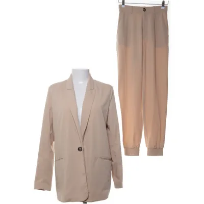 Kostym (Beige) från Villa Sophie Polyester, Viskos