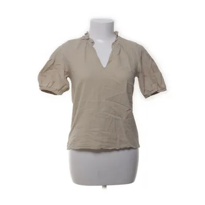 Top (Beige) from The Shirt Factory Cotton, Elastane