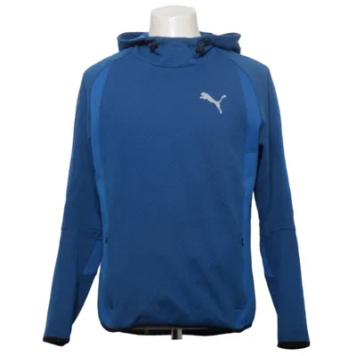 Sweat à capuche (Bleu) de Puma Coton, Polyester