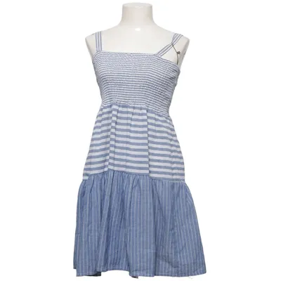Dress (Blue, White) from Zeta Otto Viscose