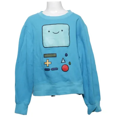 Collegetröja (Blå, Flerfärgad) från Rock Metal Bomull, Polyester