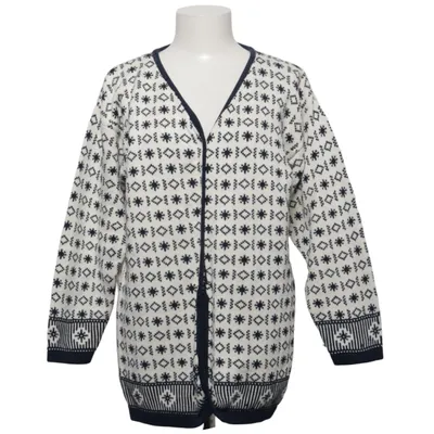 Strickjacke (Blau, Weiß) von In Town Baumwolle